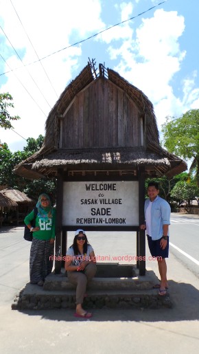 Signboard of Sasak Village